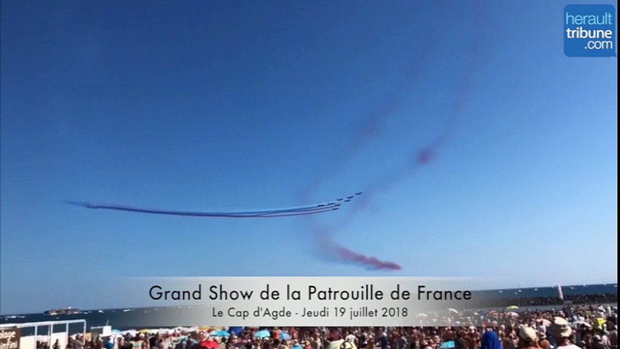 Grand Show de la Patrouille de France au Cap d'Agde