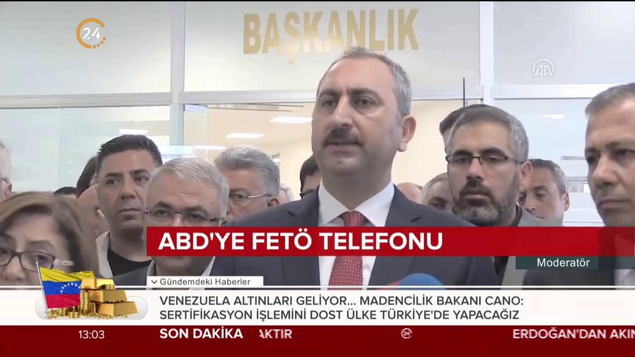 ABD'ye FETÖ telefonu