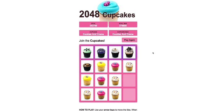 2048 Cupcakes Win Video Dailymotion