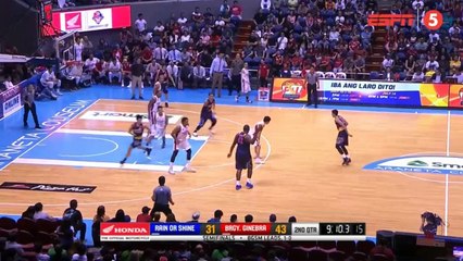 Rain or Shine vs Ginebra 2nd Qtr - Semifinals Game 2 - July 19, 2018 (PBA Com. Cup 2018)