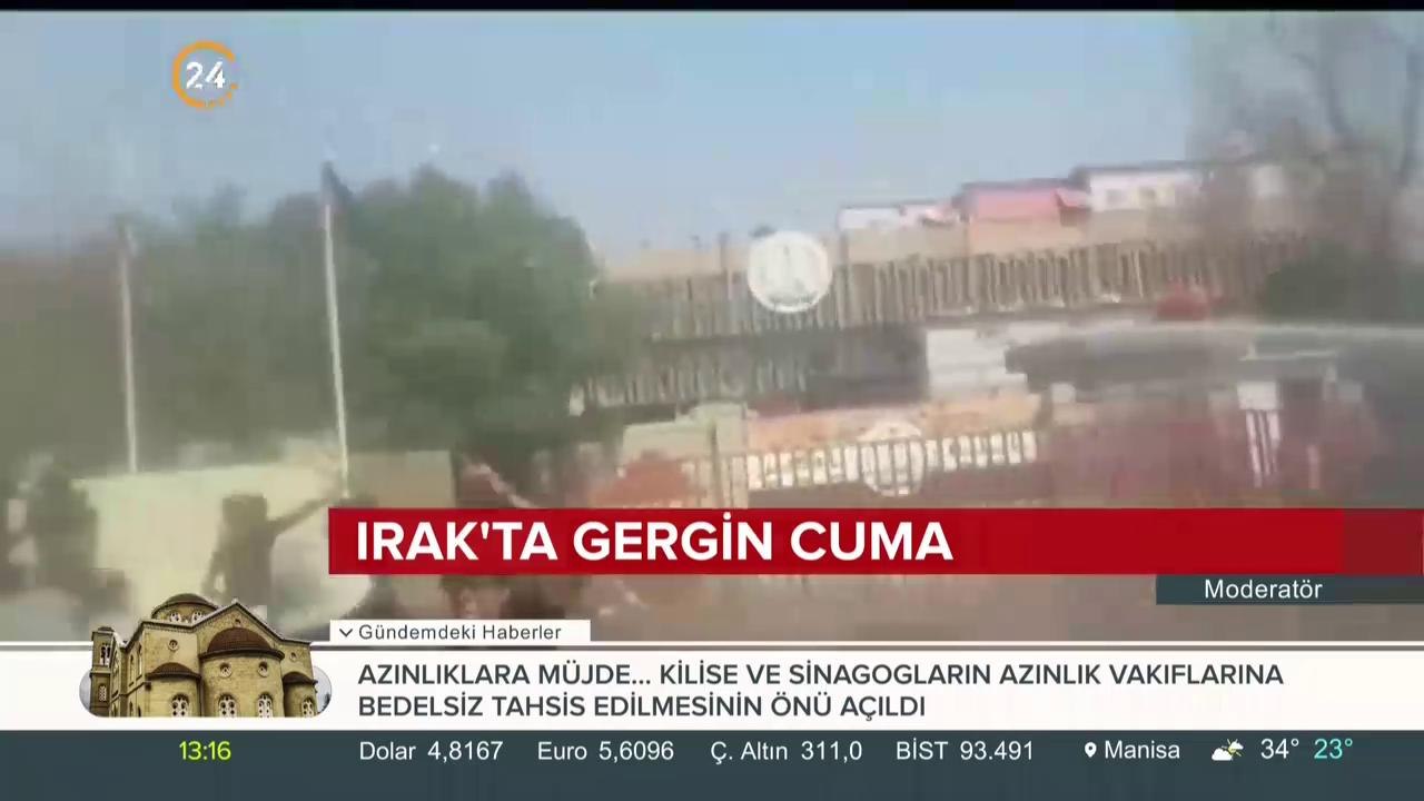 Irak'ta gergin cuma