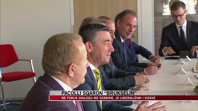 Pacolli sqaron “Brukselin”, në fokus dialogu me Serbinë - News, Lajme - Vizion Plus