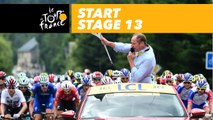 Départ réel / Start - Étape 13 / Stage 13 - Tour de France 2018