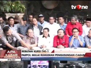 Tujuh Parpol Rumuskan Pengusungan Cagub Penantang Ahok