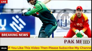 Pakistan Vs Zimbabwe 4th ODI - Fakhar Zaman  Double Century