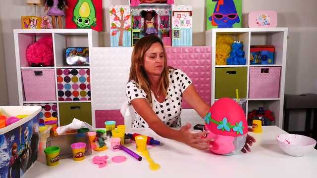Poppy Play Doh Surprise Egg _ Surprise Toys video by DCTC Amy Jo
