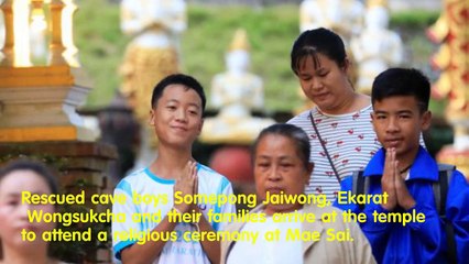 Thai cave boys return home