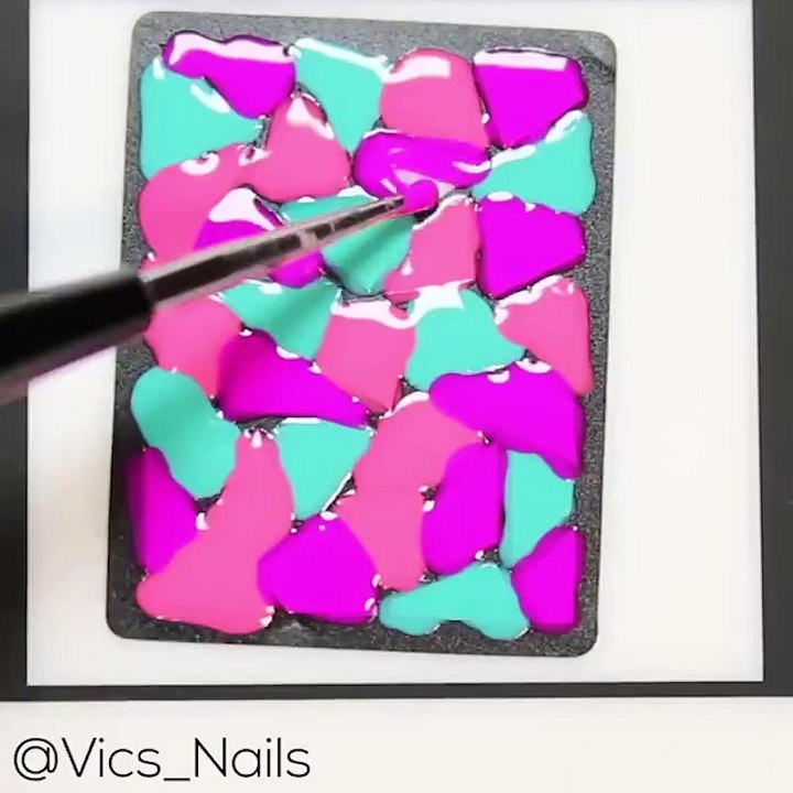 Super cute and easy nail tutorials for summer