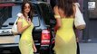 Emily Ratajkowski FLAUNTS Her Assets In A Neon Yellow Sheer Dress