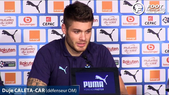 Les premiers mots de Caleta-Car à l'OM