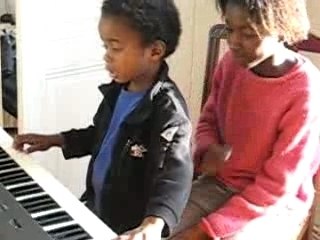 moi et un petit garcon bien sympa