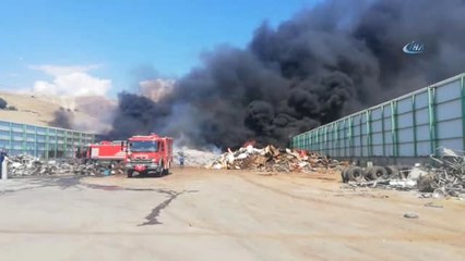 Hurdalık Alanda Yangın