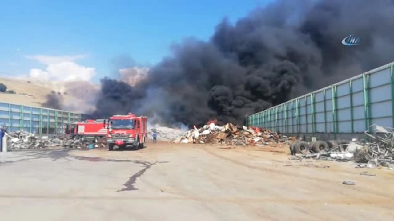 Hurdalık Alanda Yangın