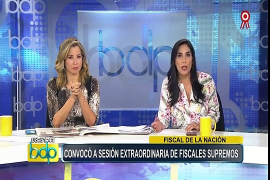 Fiscal de la Nación convocó a sesión extraordinaria de Junta de Fiscales Supremos