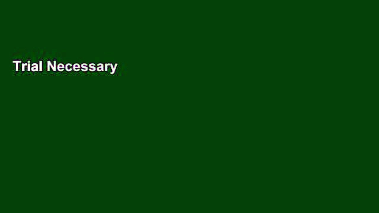 Trial Necessary But Not Sufficient: A Theory of Constraints Business Novel Ebook
