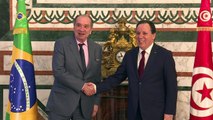 Ministro Aloysio Nunes discute relações entre Brasil e Tunísia
