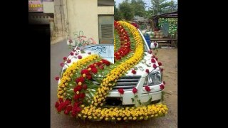 Bridal Car Decoration,Wedding Car,Shadi Wali Car