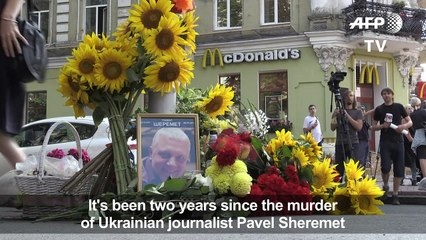 Ukraine marks two years since reporter's unsolved murder