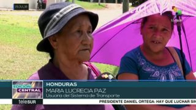 Honduras: gran paro transportista para rechazar alza de combustibles