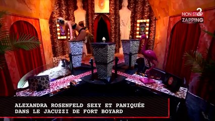 Fort Boyard : Alexandra Rosenfeld sexy et paniquée dans le jacuzzi (vidéo)