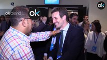 Pablo Casado entra en el Congreso del PP