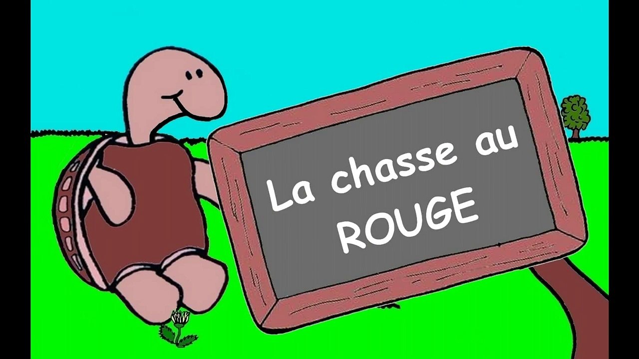 10. J'apprends les couleurs  la chasse au rouge