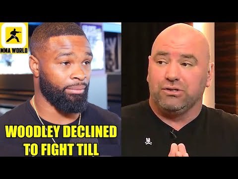 Tyron Woodley won't agree to face Darren Till because its a tough matchup?,Miesha on Dana White