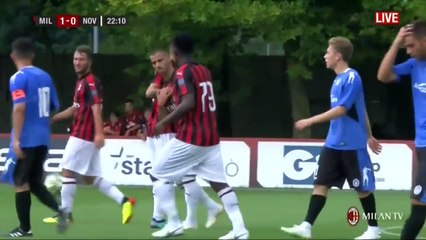 All Goals & highlights - Milan 2-0 Novara - 20.07.2018 ᴴᴰ
