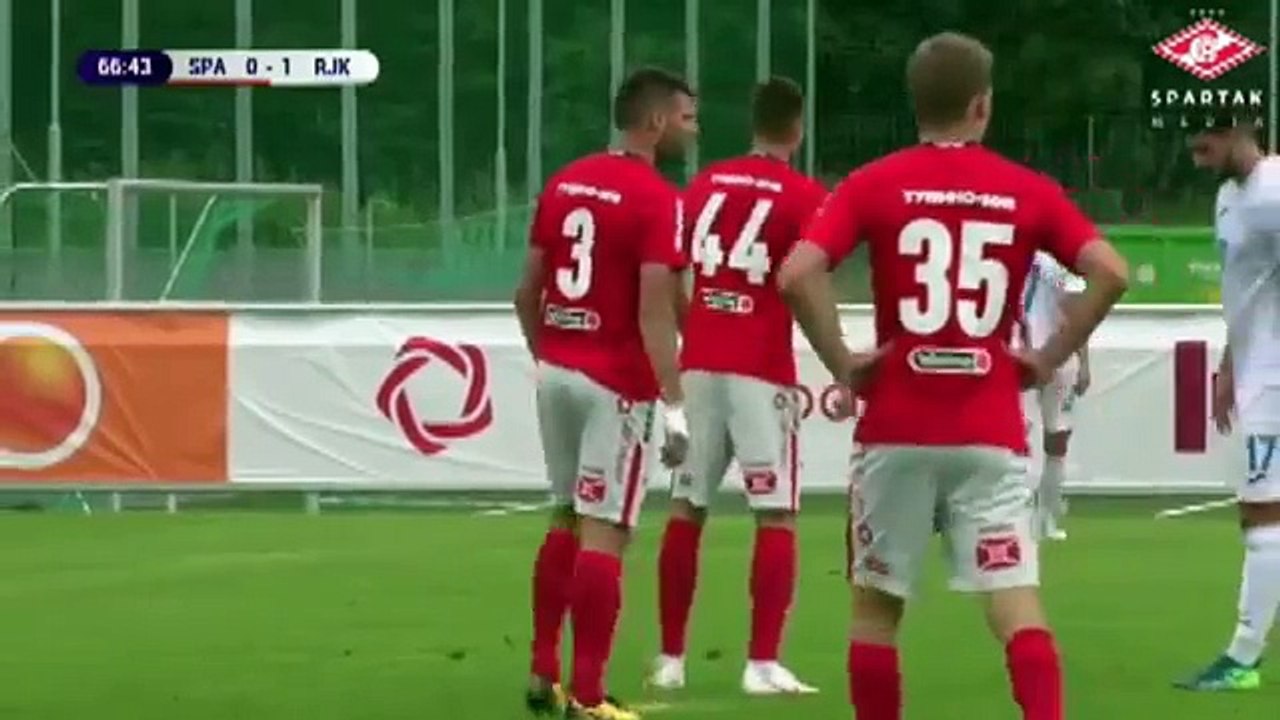 Spartak Moskau 0:2 Rijeka (Friendly Match. 10 July 2018)
