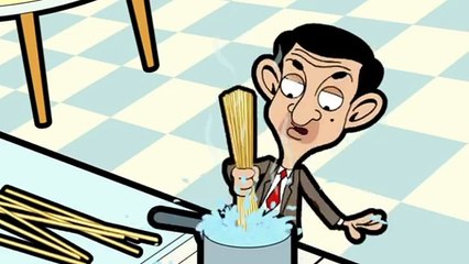 Cooking Spaghetti   Mr. Bean Official Cartoon