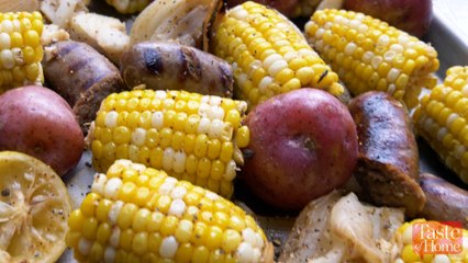 German Brat Seafood Boil