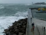 Tempête Le Conquet 9 décembre 2007