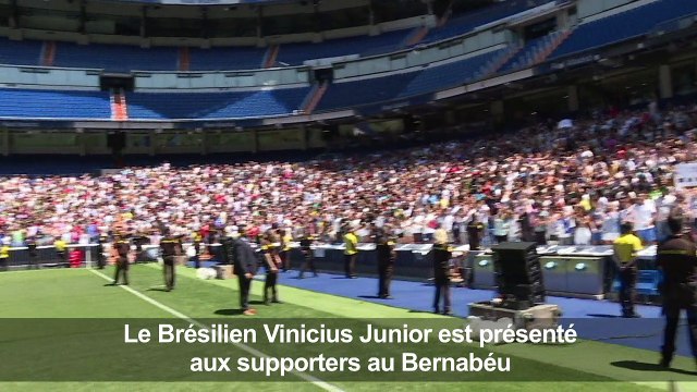 Le jeune brésilien Vinicius Jr au Real Madrid: Je suis prêt!