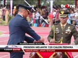 Presiden Joko Widodo Melantik 720 Calon Perwira TNI Polri