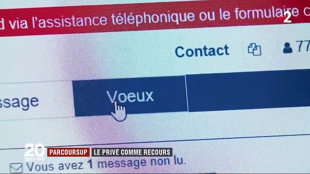 Parcoursup : le privé comme dernier recours