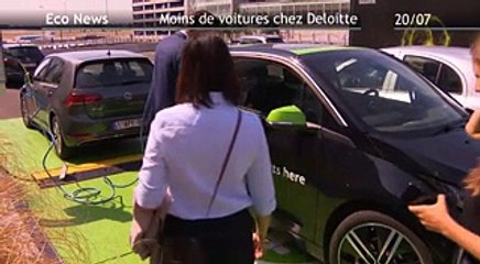 Moins de voitures chez Deloitte 20/07/18