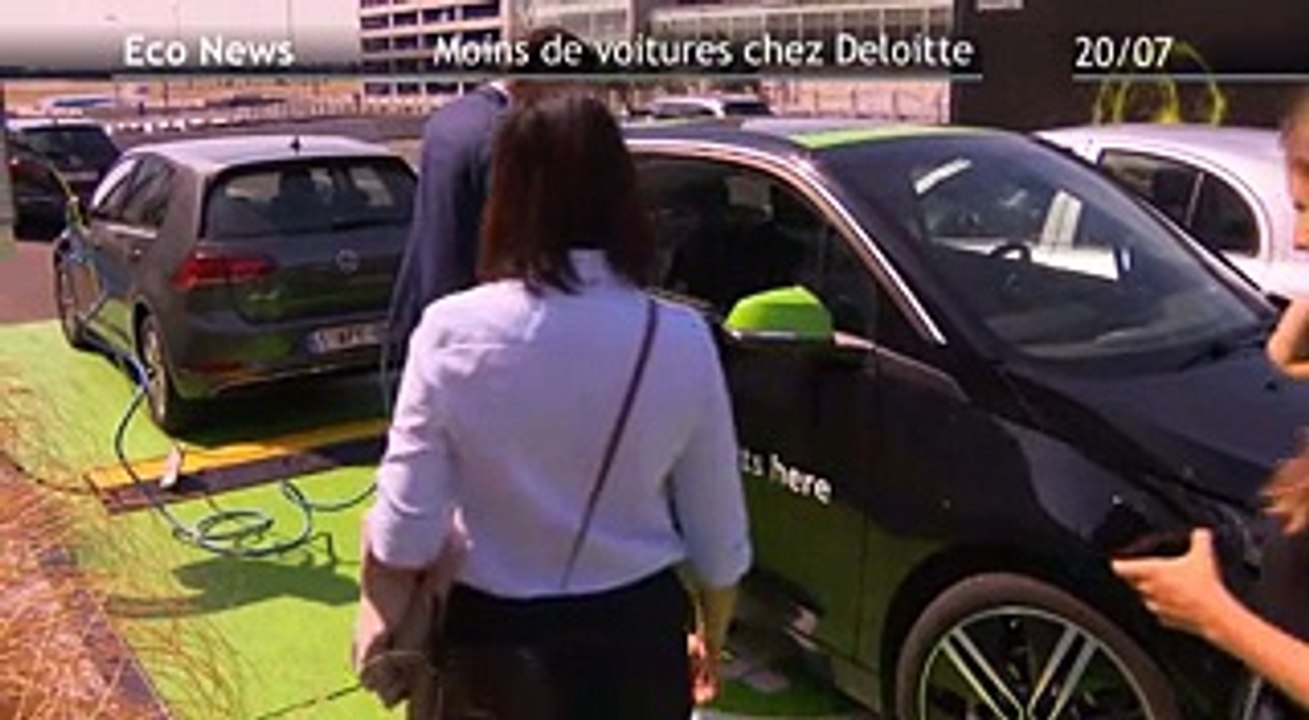 Moins de voitures chez Deloitte 20/07/18