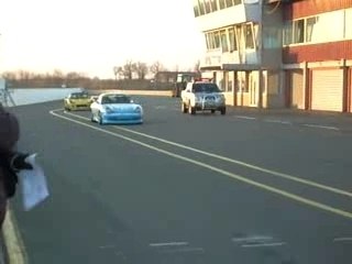 porche GT3 et lotus élise