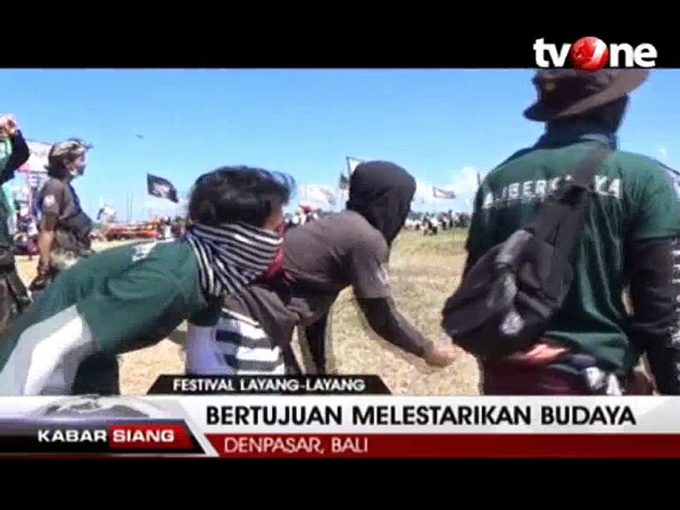 Lestarikan Budaya, Festival Layang-layang Hiasi Langit Bali