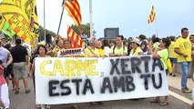 Noticia | Cientos de personas piden la libertad de Forcadell ante la prisión de El Catlar 20/7/2018