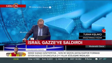 İsrail ordusu Gazze'yi vuruyor