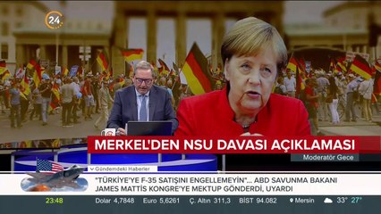 Merkel'den NSU davası açıklaması