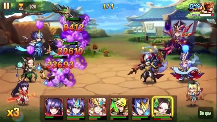 [OMG 3Q] Chân Hạ Hầu Đôn chịu khuất phục trước combo Thục Quốc siêu đỉnh