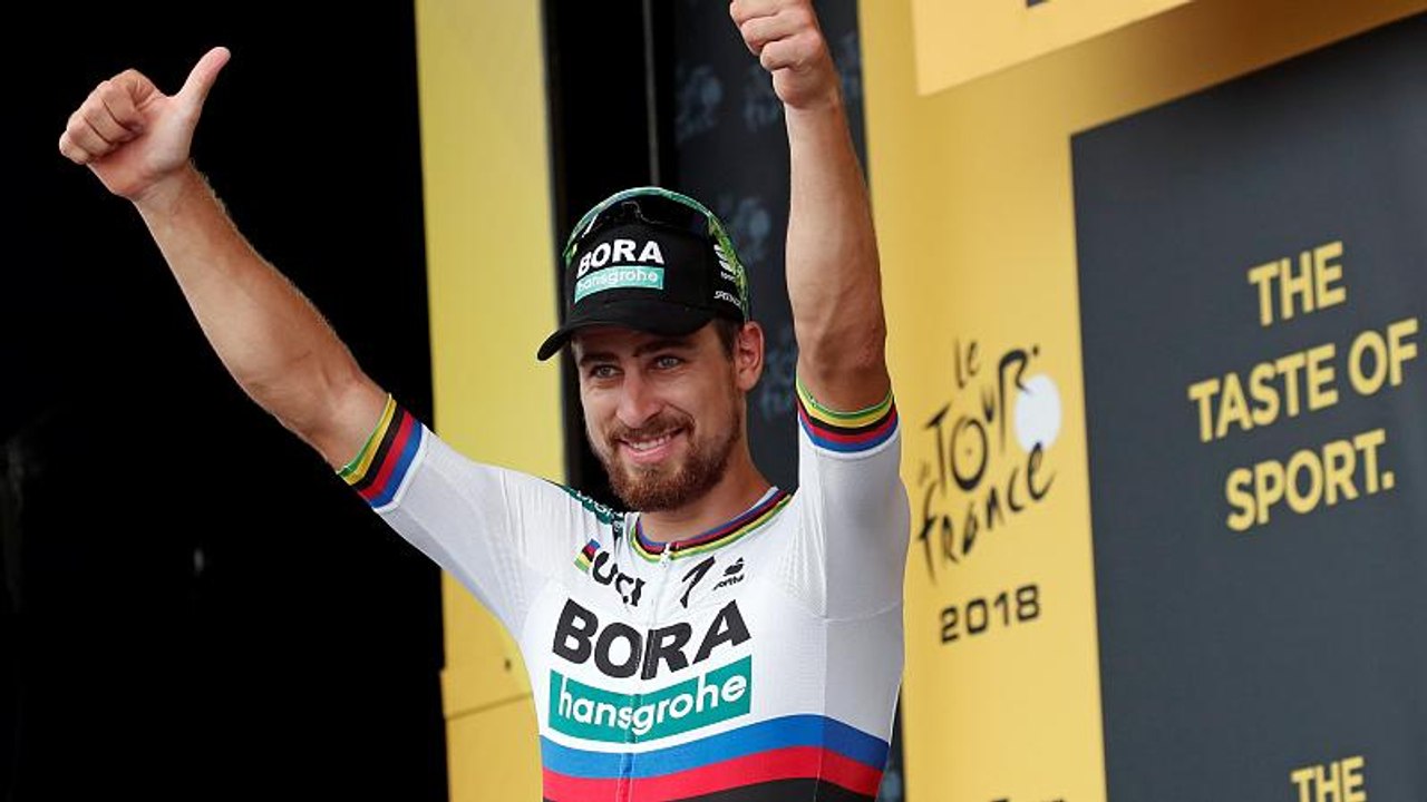 Sagan rast zum dritten Etappensieg