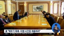 정의용 전격 방미…폼페이오 '대북제재' 촉구