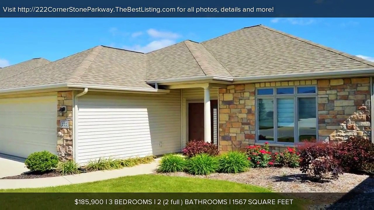 222 Corner Stone Parkway, Fort Wayne, IN REAL ESTATE VIDEO