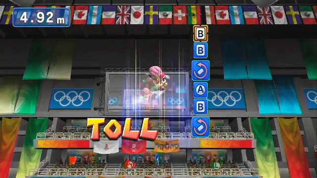 Mario & Sonic: Peking 2008 - Turnen - Trampolin