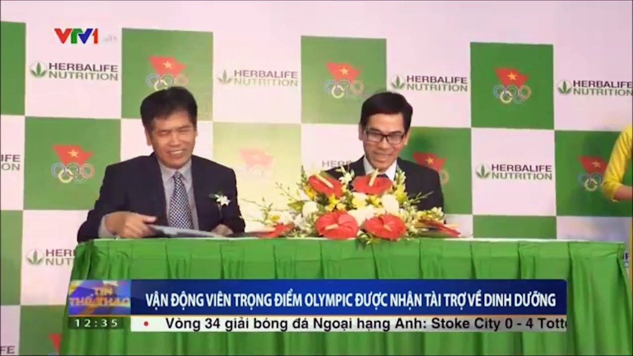 HERBALIFE tài trợ dinh dưỡng chính thức cho thể thao Việt Nam 2017 2021