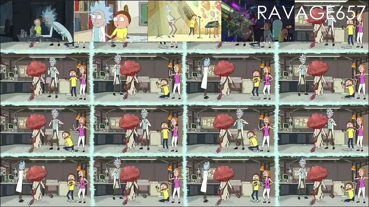 Reupload [Adult Swim: Rick & Morty] Rick: DIE MOTHERF--KER! (Sparta Pulse Remix V4) 60FPS