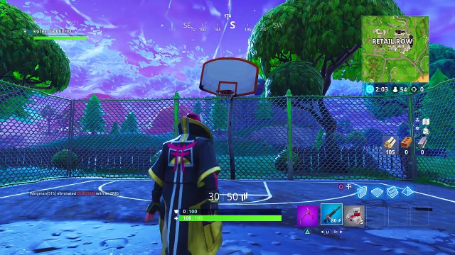Score a Basket on Different Hoops Locations Fortnite Week 2 Challenges Basketball Hoop Locations!